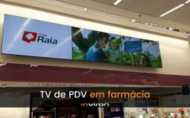 inviron: tv de pdv em farmácia