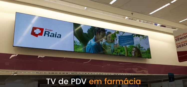 inviron: tv de pdv em farmácia