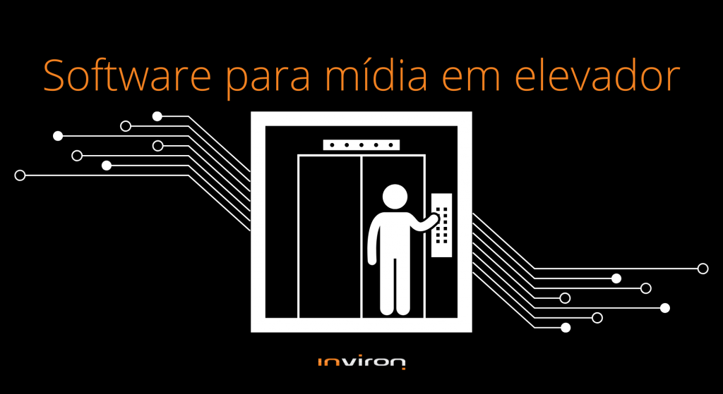 Software para mídia em elevador