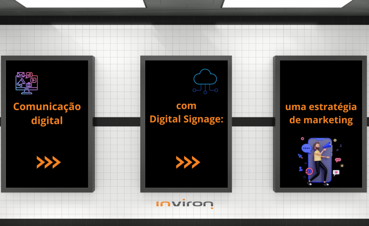 Comunicação digital com Digital Signage